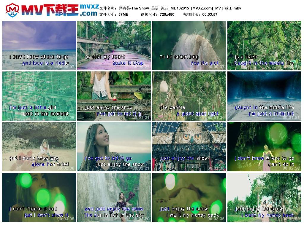 尹晓芸-The Show_英语_流行_MD102015